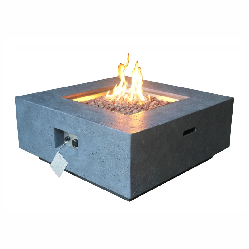 Square Fire Pit Table