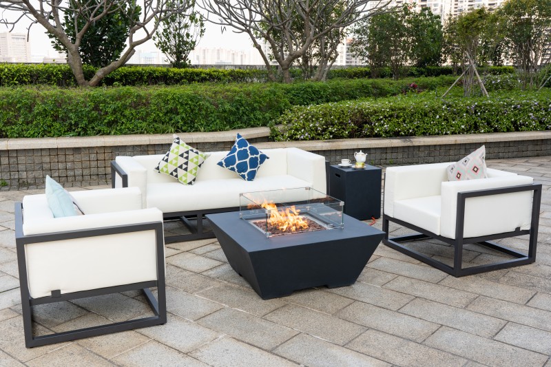 Square Fire Pit Table
