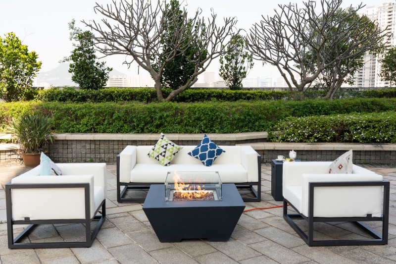 Square Fire Pit Table