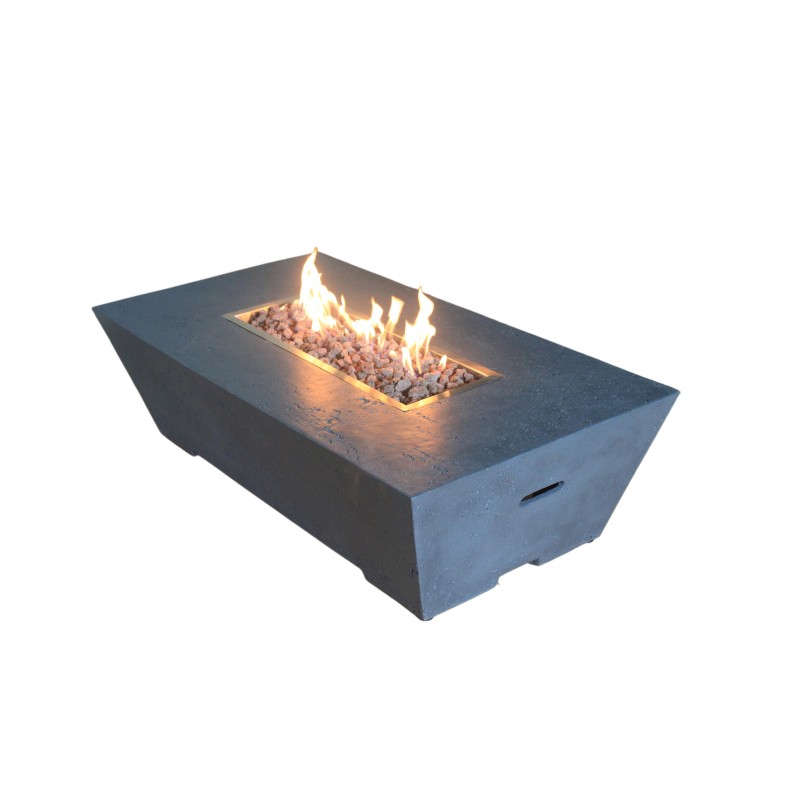 Trapezoidal Fire Pit Table