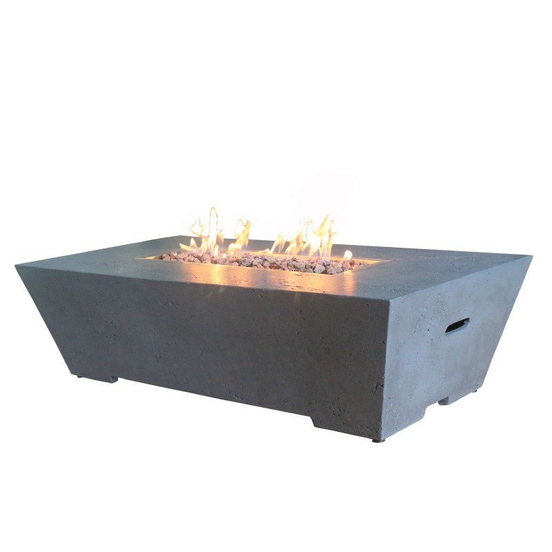 Trapezoidal Fire Pit Table